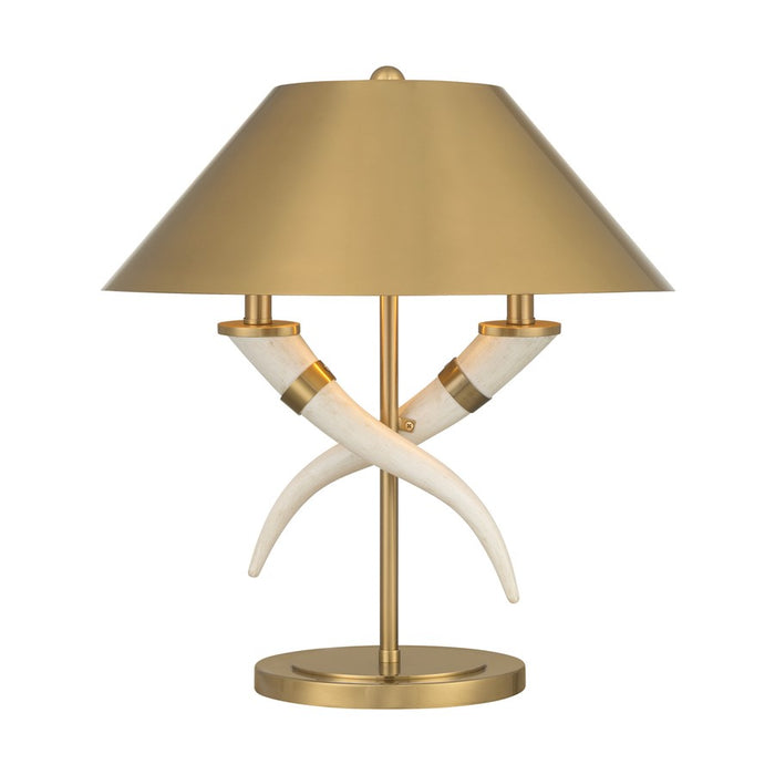 Savoy House Hearne 2 Lt Table Lamp, Brass - 11-DF15