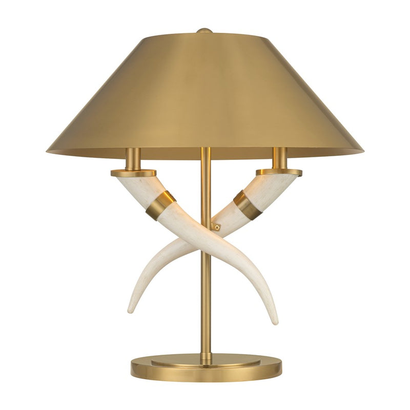Savoy House Hearne 2 Lt Table Lamp, Brass