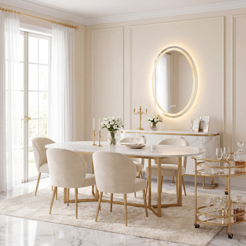 Savoy House Cordova LED Oval Frontlit Mirror