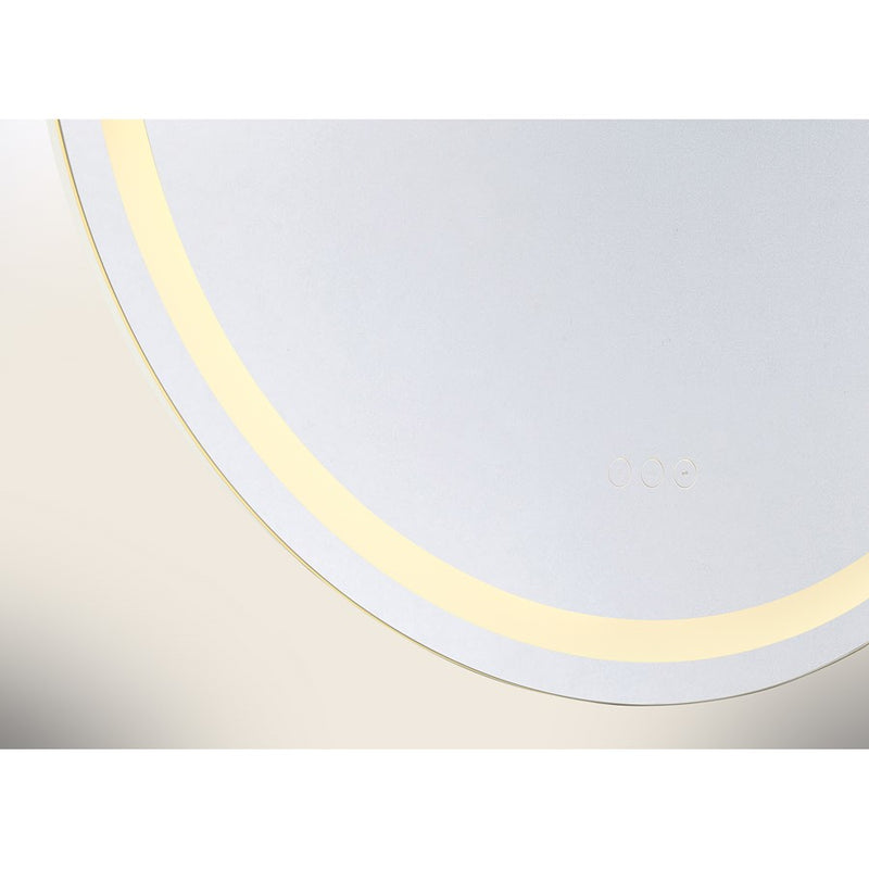 Savoy House Beckett LED Rnd Frontlit & Backlit Mirror