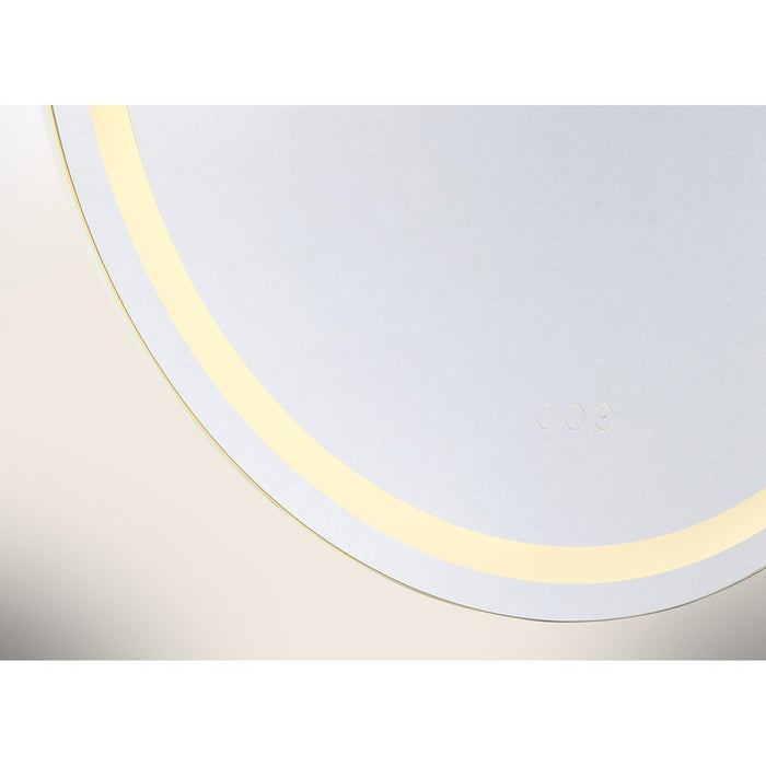 Savoy House Beckett LED Rnd Frontlit & Backlit Mirror