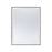 Savoy House Paulding LED 24x32 Rectangle Frontlit Mirror, Black