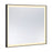 Savoy House Paulding LED 30x36 Rectangle Frontlit Mirror, Black