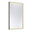 Savoy House Paulding LED 48x32 Rectangle Frontlit Mirror, Black