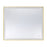 Savoy House Paulding LED 30x36 Rectangle Frontlit Mirror, Gold