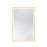 Savoy House Paulding LED 48x32 Rectangle Frontlit Mirror, Gold - 2-1234-48X32