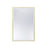 Savoy House Paulding LED 48x32 Rectangle Frontlit Mirror, Gold