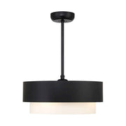 Savoy House Diana LED Fan D'Lier, Matte Black - 22-FD-445-89