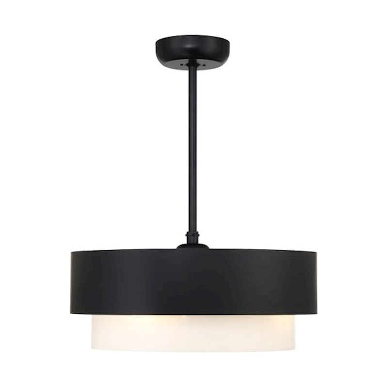 Savoy House Diana LED Fan D'Lier, Matte Black