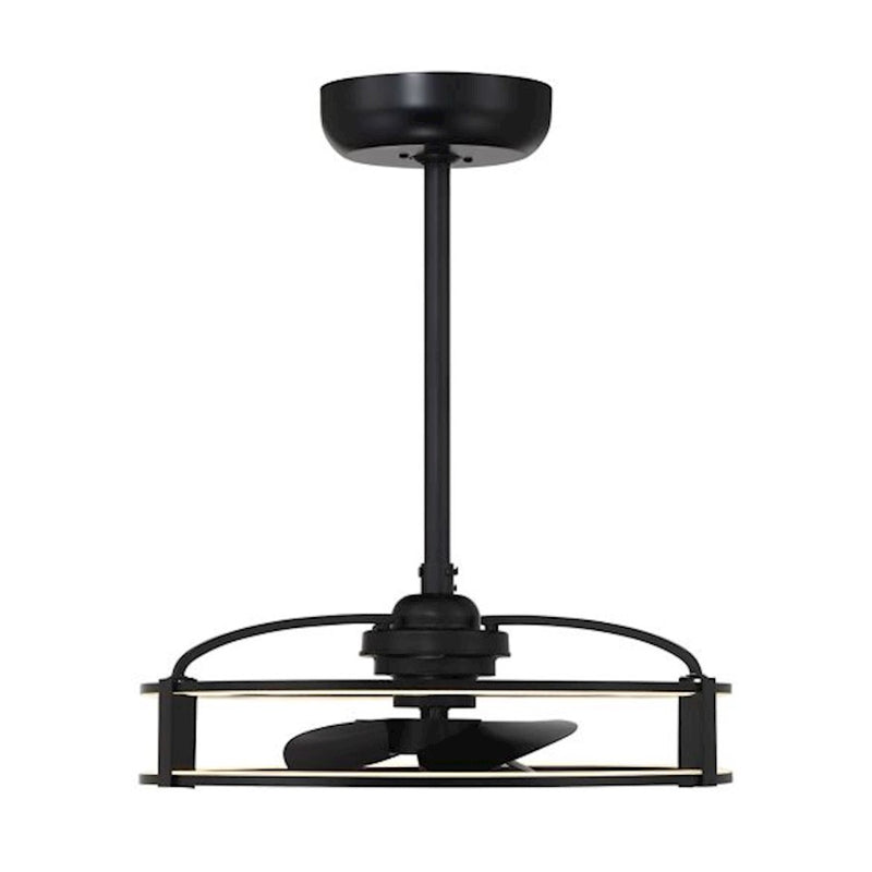 Savoy House Vesta LED Fan D'Lier, Matte Black