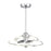 Savoy House Hydra LED Fan D'Lier, Polished Chrome - 24-FD-945-11