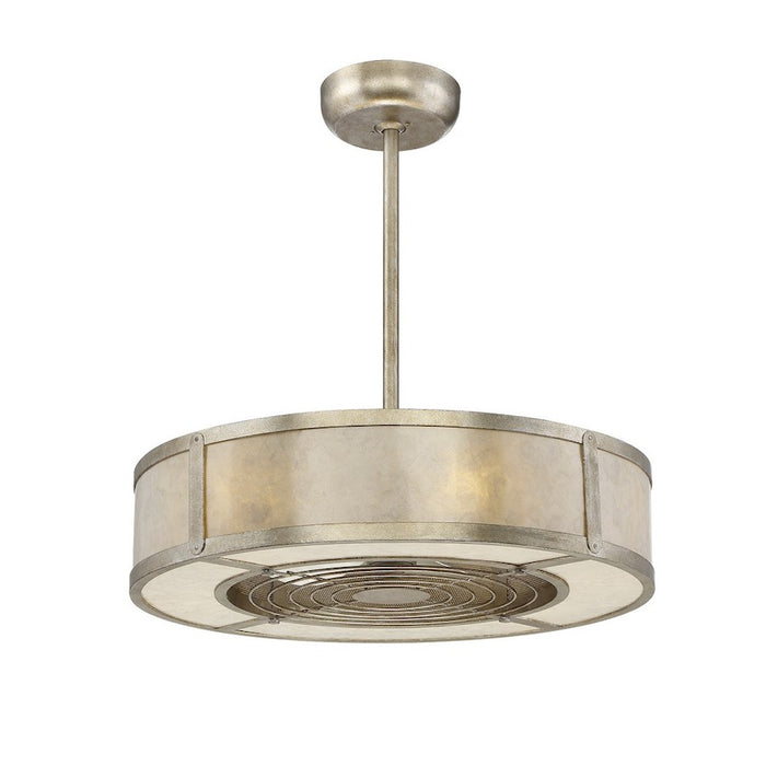 Savoy House Vireo 6-Light Fan D'Lier, Silver Dust