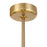 Savoy House Mansell 4Lt Ceiling Fan, White, Warm Brass
