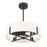 Savoy House Mansell 4Lt Ceiling Fan, Black/White, Matte Black