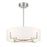Savoy House Mansell 4Lt Ceiling Fan, Nickel/White, Satin Nickel