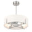 Savoy House Mansell 4Lt Ceiling Fan, Nickel/White, Satin Nickel