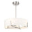 Savoy House Mansell 4Lt Ceiling Fan, Nickel/White, Satin Nickel