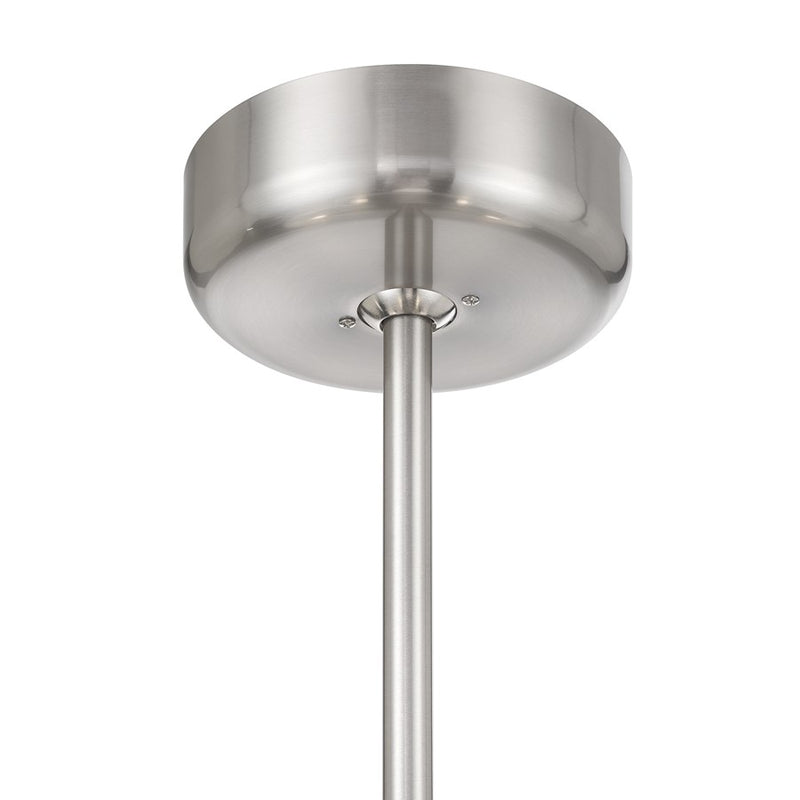Savoy House Mansell 4Lt Ceiling Fan, Nickel/White, Satin Nickel