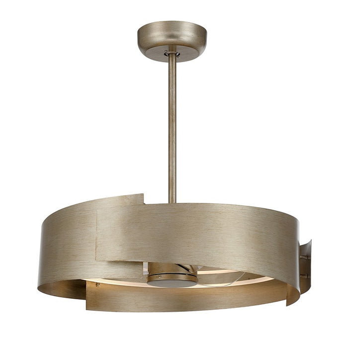 Savoy House Amiena Lt Ceiling Fan, Fan D'Lier, Slvr Patina