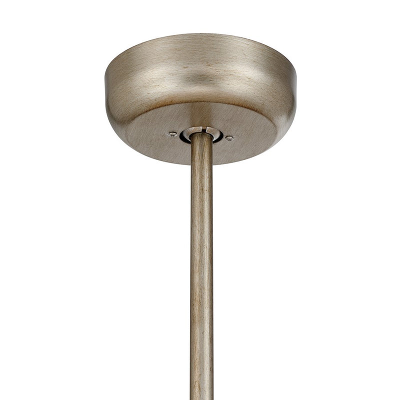 Savoy House Amiena Lt Ceiling Fan, Fan D'Lier, Slvr Patina