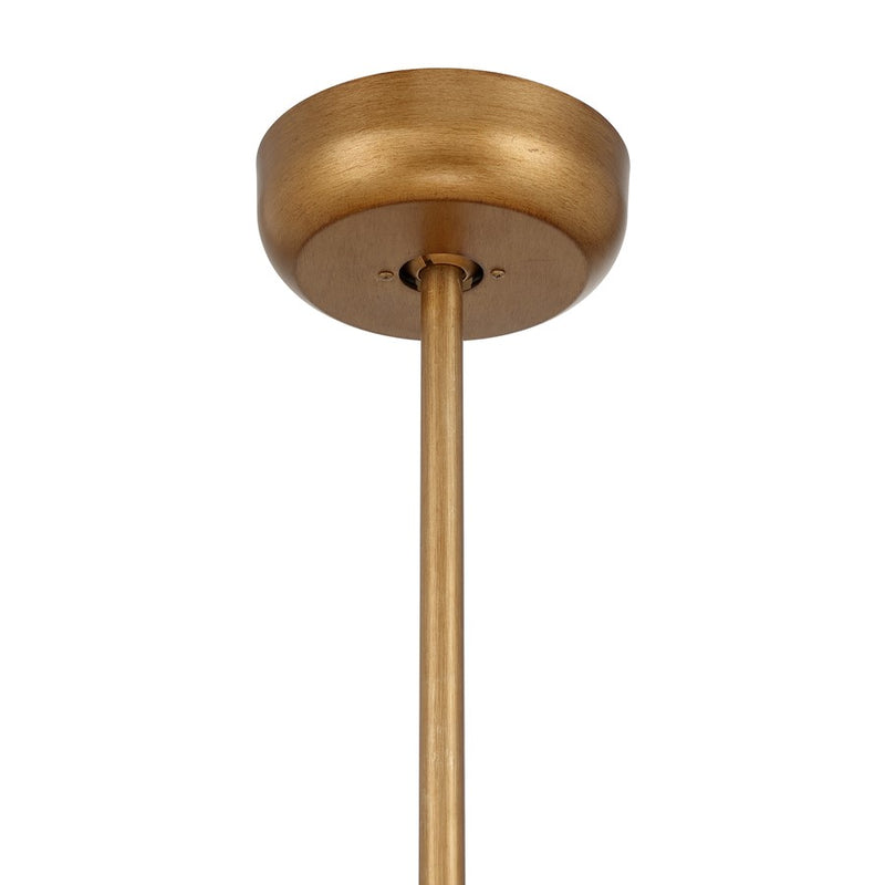 Savoy House Amiena Lt Ceiling Fan, Fan D'Lier, Gold Patina