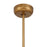 Savoy House Amiena Lt Ceiling Fan, Fan D'Lier, Gold Patina