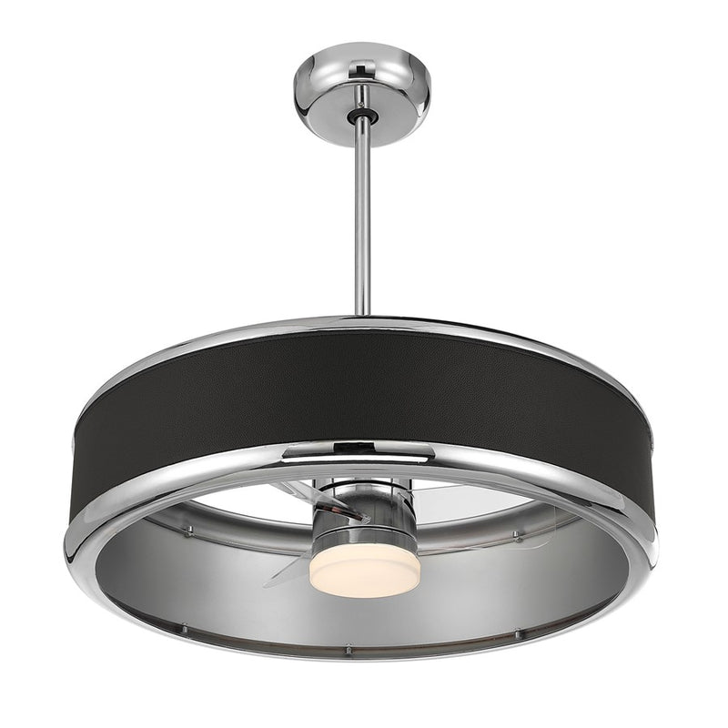 Savoy House Archer Lt Ceiling Fan, Fan D'Lier, Polished Nickel