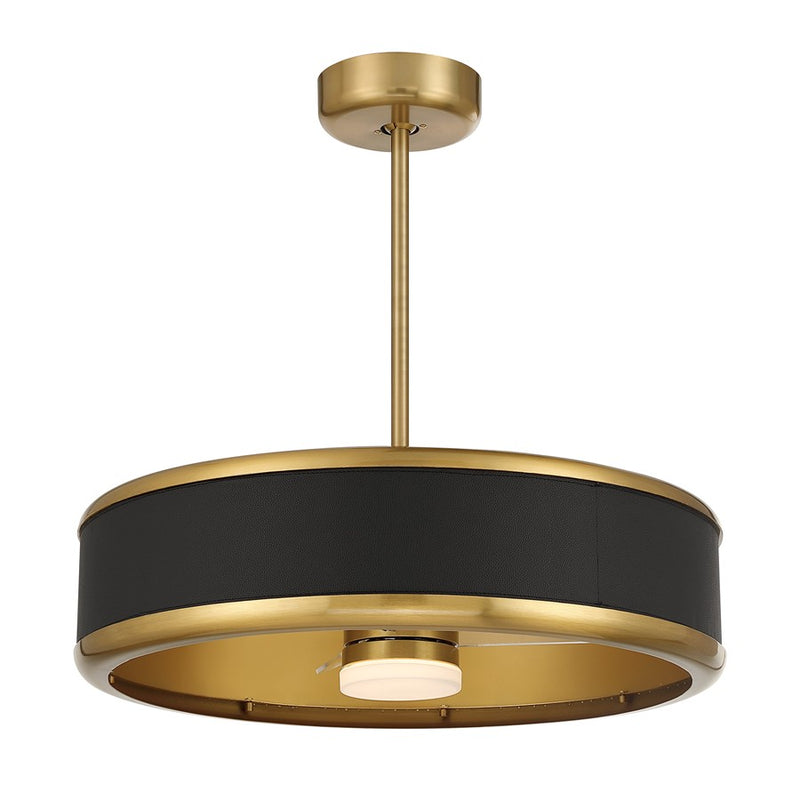 Savoy House Archer Lt Ceiling Fan, Fan D'Lier, Warm Brass