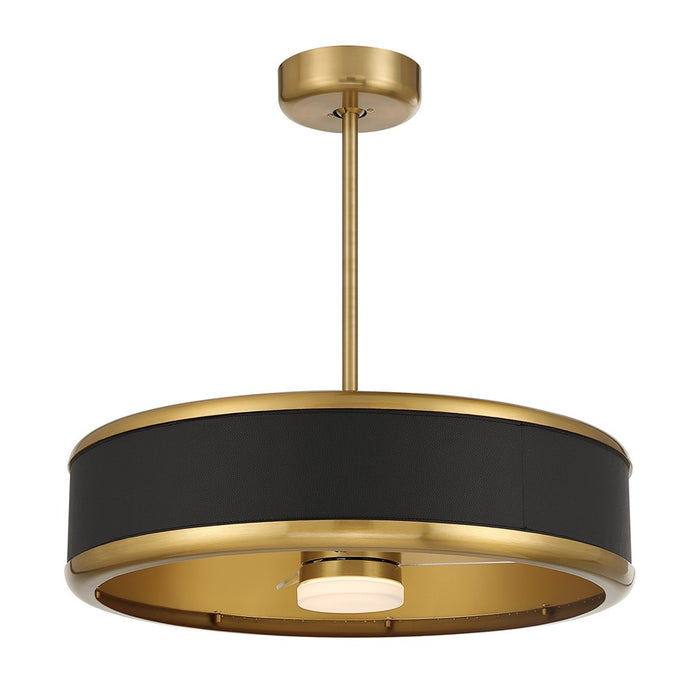 Savoy House Archer Lt Ceiling Fan, Fan D'Lier, Warm Brass - 28-FD-485-322