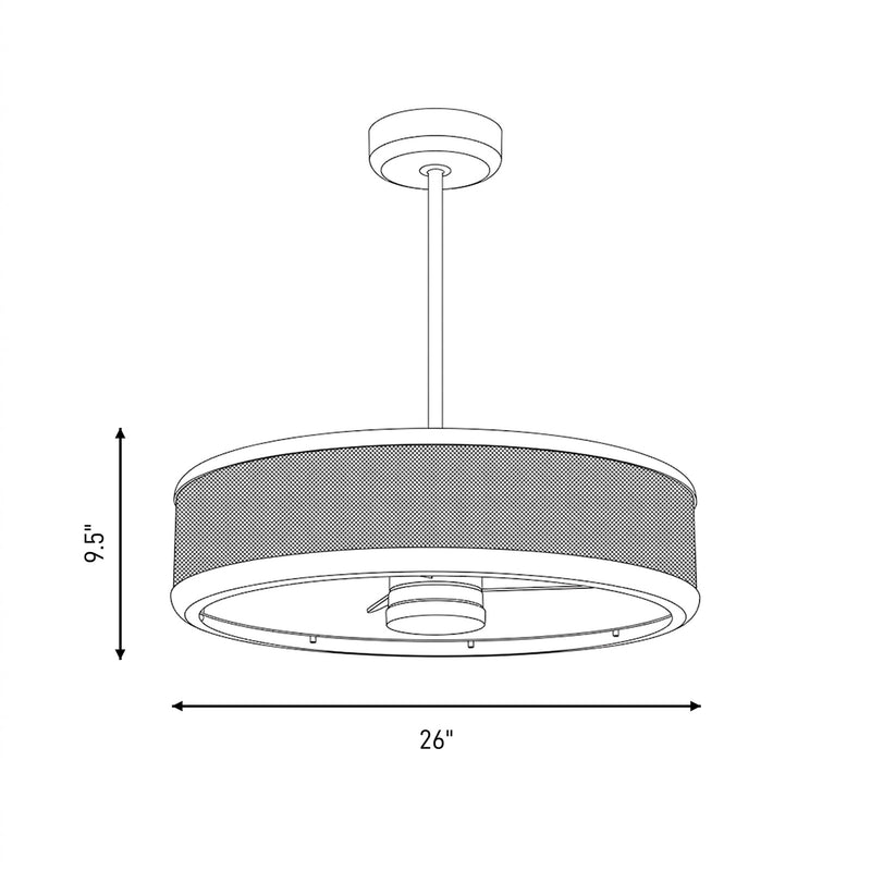 Savoy House Archer Lt Ceiling Fan, Fan D'Lier, Warm Brass