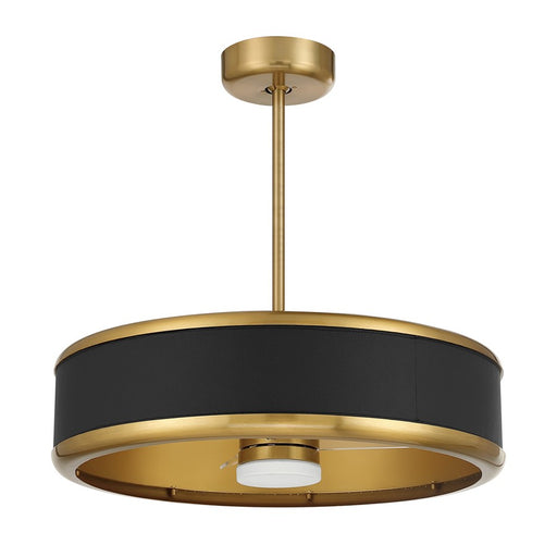 Savoy House Archer Lt Ceiling Fan, Fan D'Lier, Warm Brass