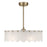 Savoy House Ashton 5 Lt Ceiling Fan, Fan D'Lier, Noble Brass - 28-FD-9802-127