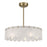Savoy House Ashton 5 Lt Ceiling Fan, Fan D'Lier, Noble Brass