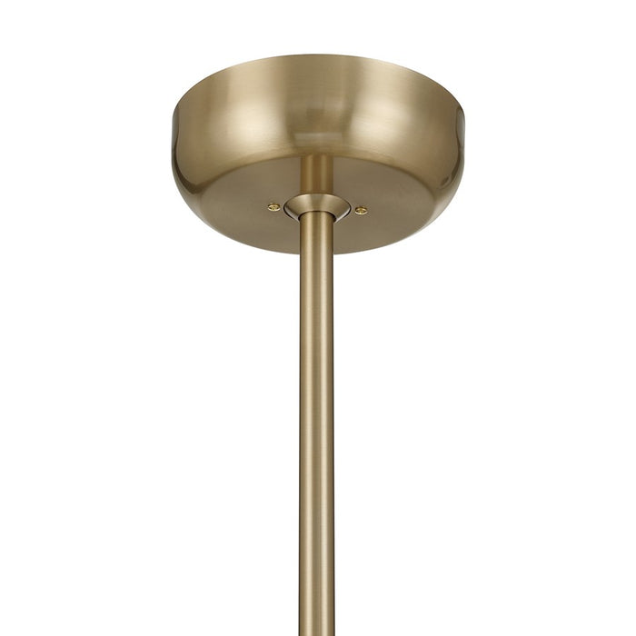 Savoy House Ashton 5 Lt Ceiling Fan, Fan D'Lier, Noble Brass