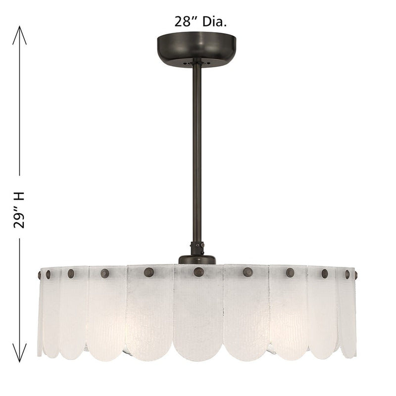 Savoy House Ashton 5Lt Ceiling Fan, Mediterranean Bronze