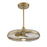 Savoy House Wetherby LED Fan D'Lier, Warm Brass