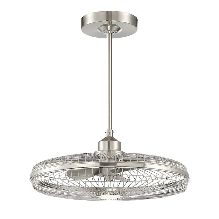 Savoy House Wetherby LED Fan D'Lier, Satin Nickel