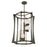 Savoy House Darien 4 Light Pendant, Mediterranean Bronze/Ice