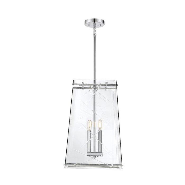 Savoy House Kole 4-Light Pendant, Polished Chrome