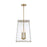 Savoy House Kole 4-Light Pendant, Warm Brass