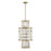 Savoy House Rohe 8-Light Pendant, Warm Brass