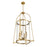 Savoy House Rosedale 4 Light Pendant, Warm Brass/Clear