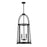 Savoy House Rosedale 4 Light Pendant, Matte Black/Clear