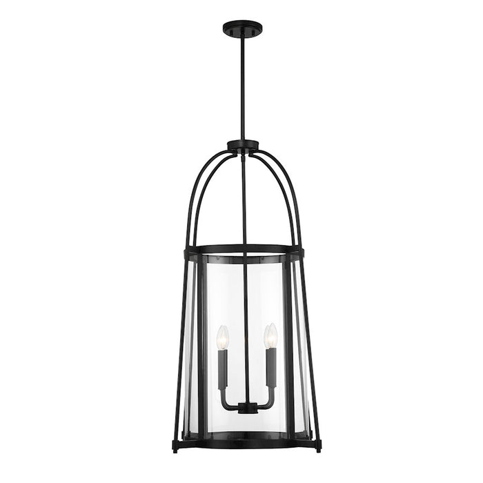 Savoy House Rosedale 4-Light Pendant, Matte Black