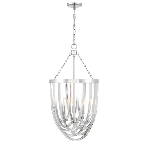 Savoy House Jennings 3 Lt Pendant, Polished Nickel - 3-2999-3-109