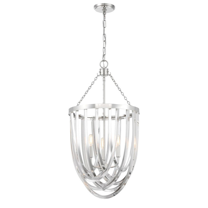 Savoy House Jennings 3 Lt Pendant, Polished Nickel