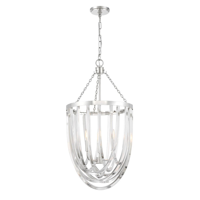Savoy House Jennings 3 Lt Pendant, Polished Nickel