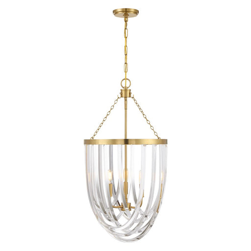 Savoy House Jennings 3 Lt Pendant, Warm Brass - 3-2999-3-322