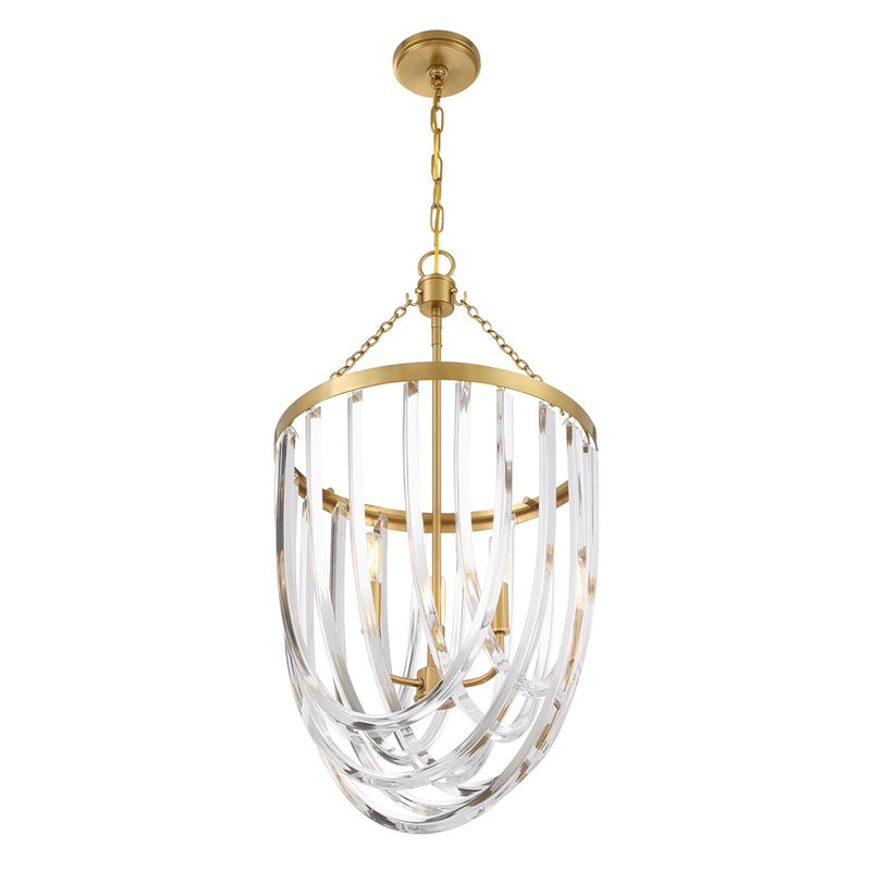 Savoy House Jennings 3 Lt Pendant, Warm Brass