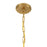 Savoy House Jennings 3 Lt Pendant, Warm Brass